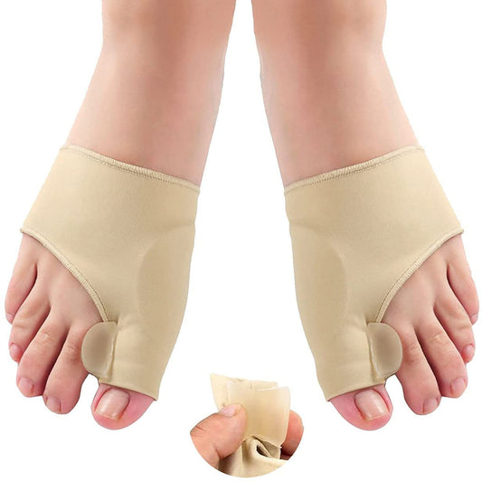 Aegon Bunion Corrector for Women & Men | Toe Corrector with Gel Pad Cushion Socks | Big Toe Leg Finger Straightener | Hammer Toe Splint to Align Bone | Toe Realignment | Hallux Valgus | 1 Pair