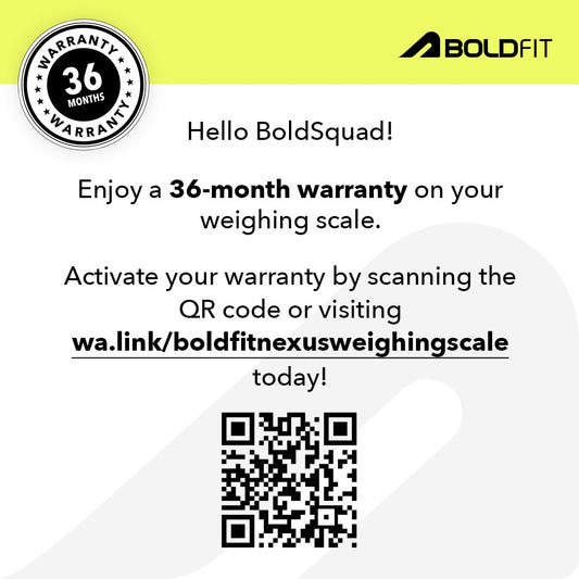 Boldfit Weight Machine for Body Weight Weighing Machine Digital Bathroom Scale for Human Body Weight Extra Thick Weighing Scale for Home with Large LCD Display 36 Months Warranty -Nexus, Black